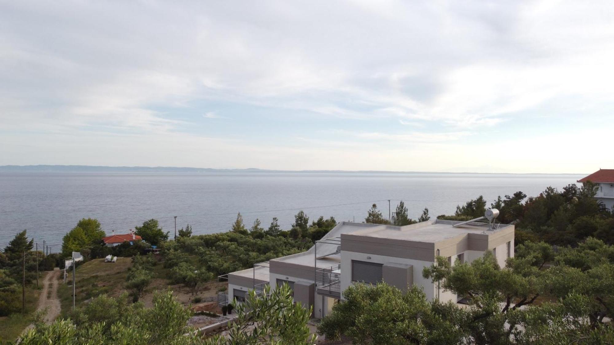 Villa Enelia Vatopédhion Exterior foto