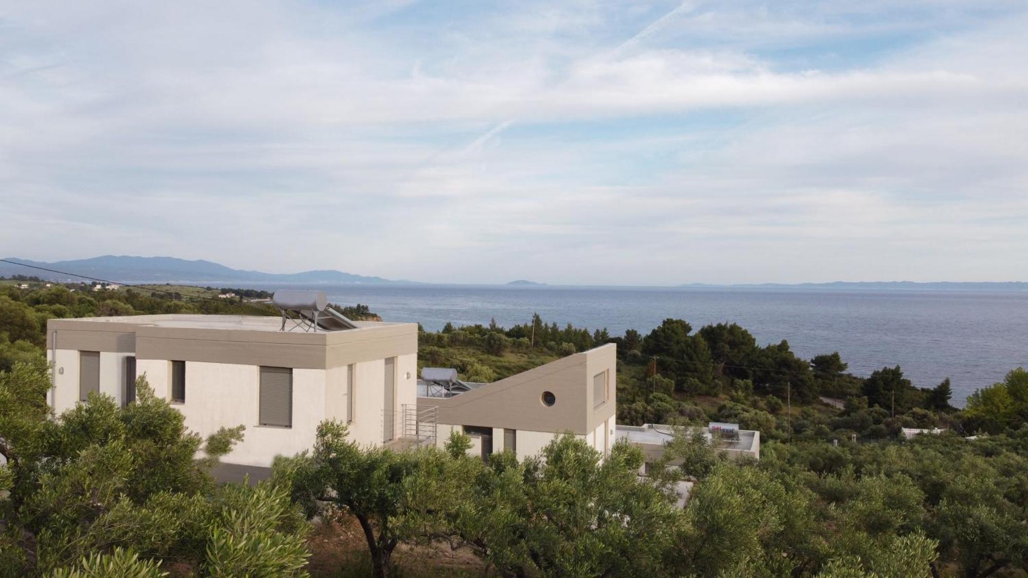 Villa Enelia Vatopédhion Exterior foto