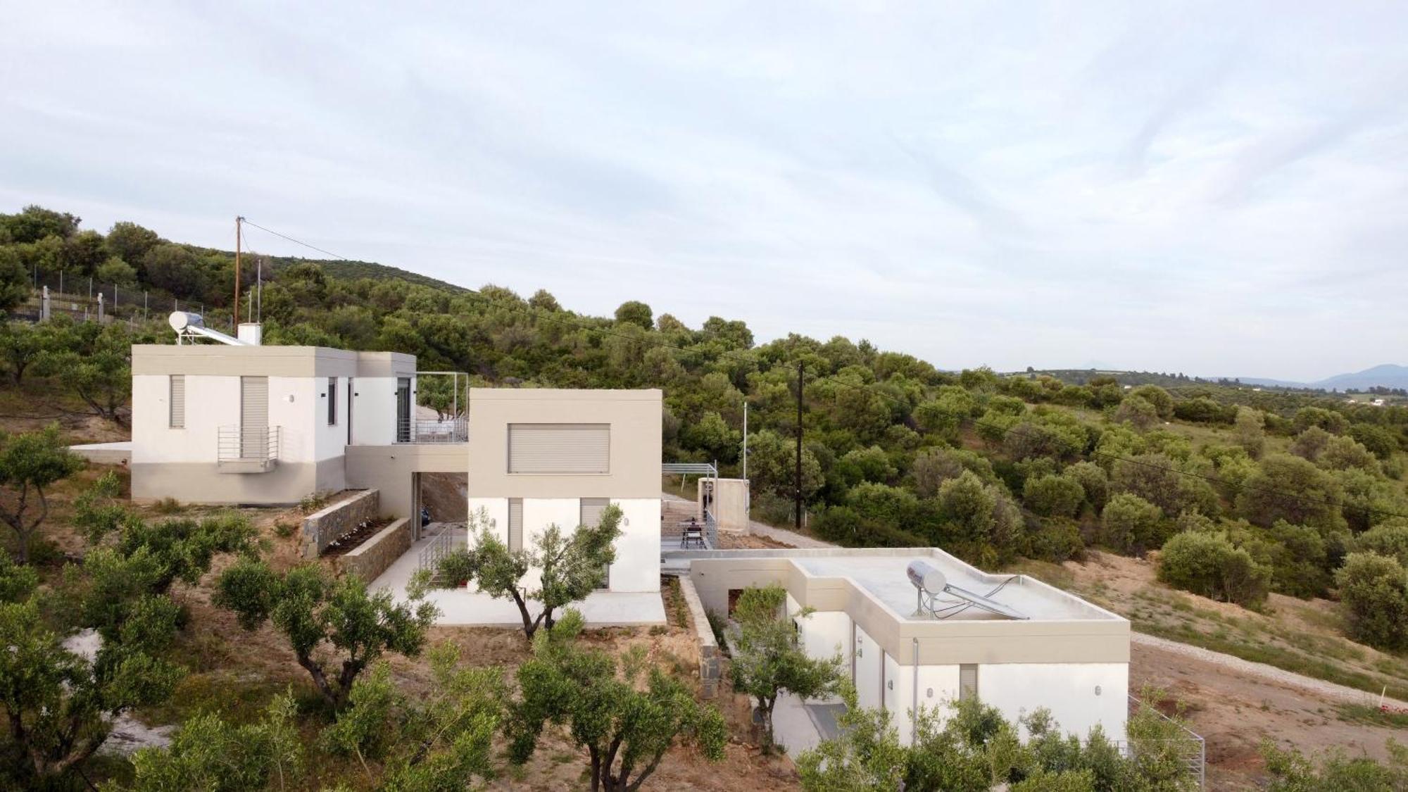 Villa Enelia Vatopédhion Exterior foto